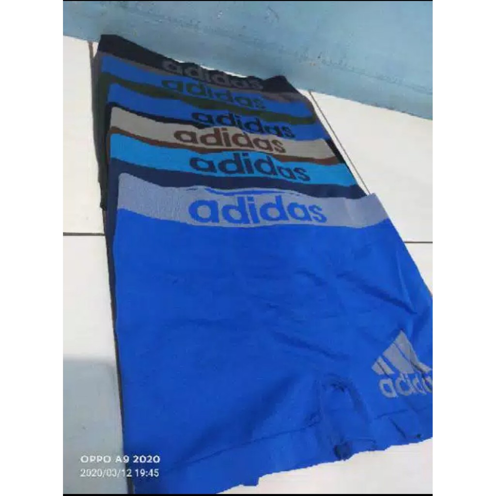 WF STORE Sempak rajut boxser rajut isi 3 pcs ADIDAS boxser terbaru sempak terbaru