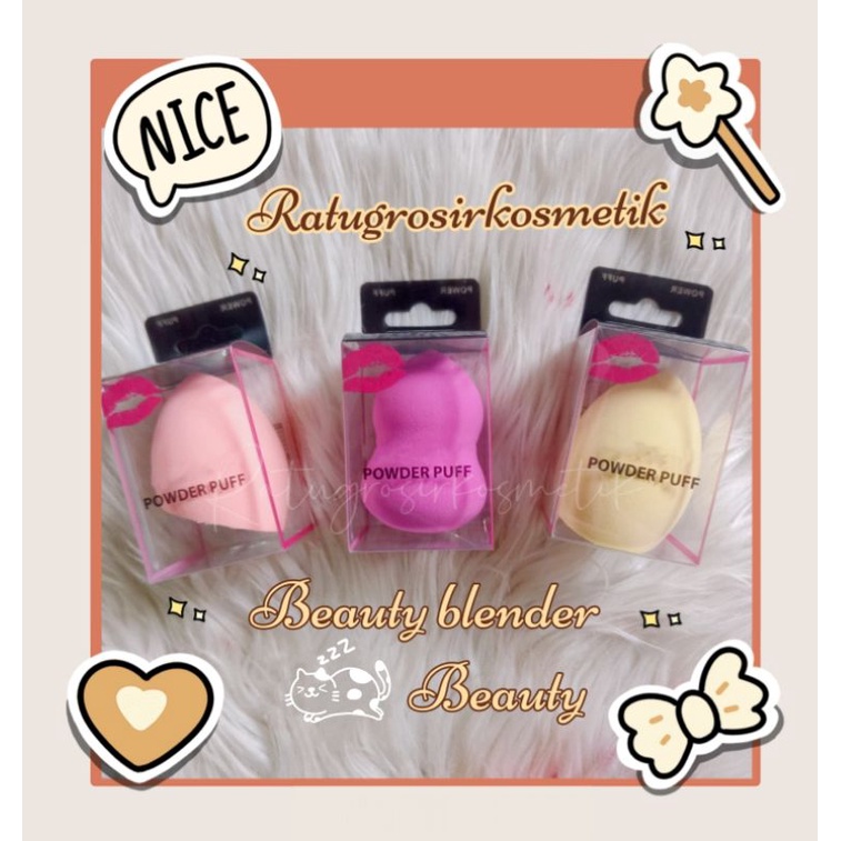 PROMO!!!SPONS MAKE UP/BEAUTY BLENDER HB LEMBUT S-13