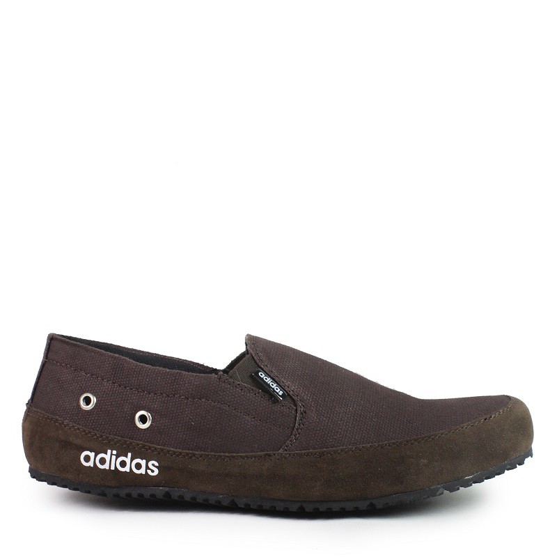 COD !! Sepatu Slop Pria Murah Adidas Master Sepatu Casual Slip On Santai Mocassin