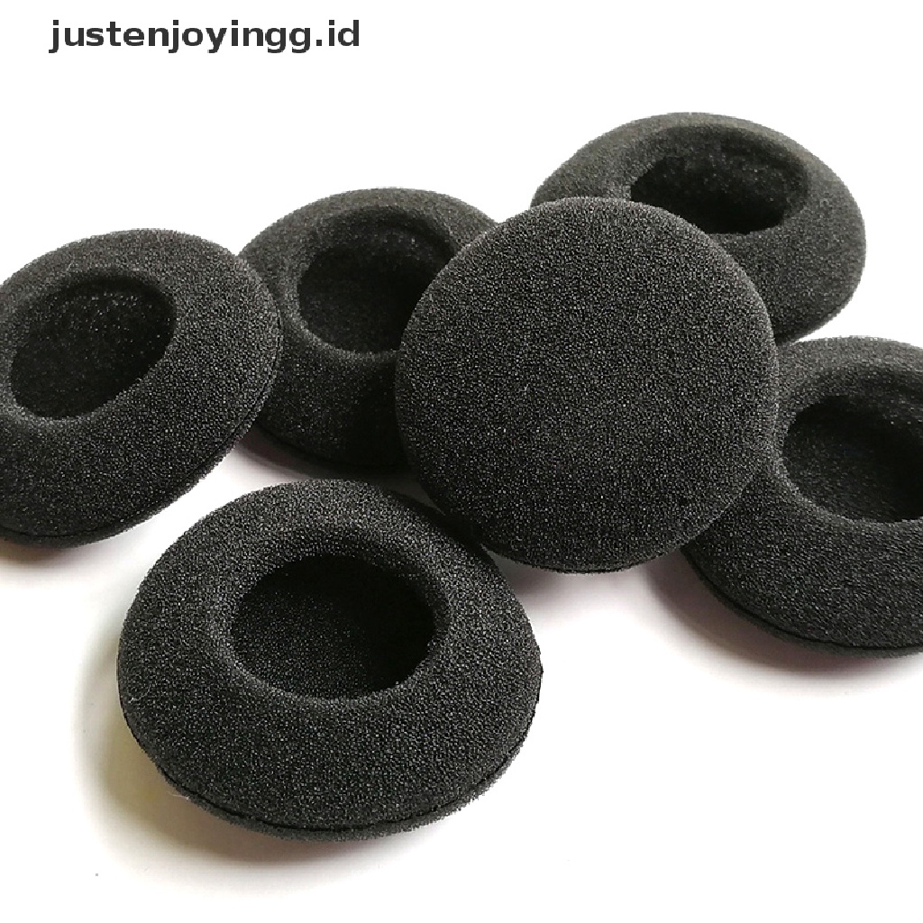 // justenjoyingg.id // Foam Ear Pads Thicken Sponge Replacement Cushions Cover Earphones for Headphones ~