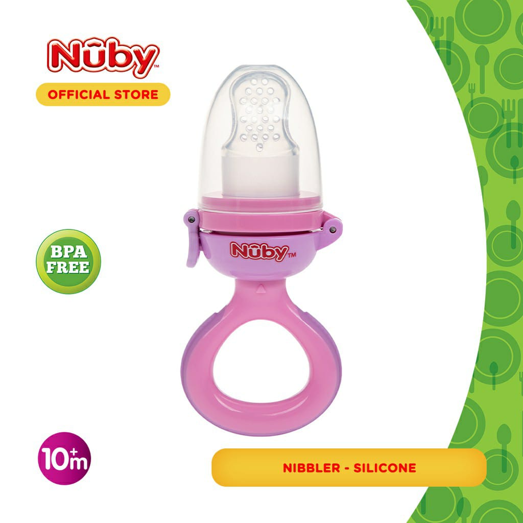 Nuby Twist &amp; Feed Nibbler Food Feeder - 127216 127218