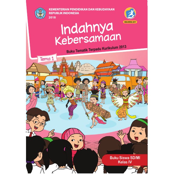 Buku Tematik Kelas 4 Sd Tema 1 Semester 1 Indahnya Kebersamaan K13 Revisi Terbaru Gratis Ebook Shopee Indonesia