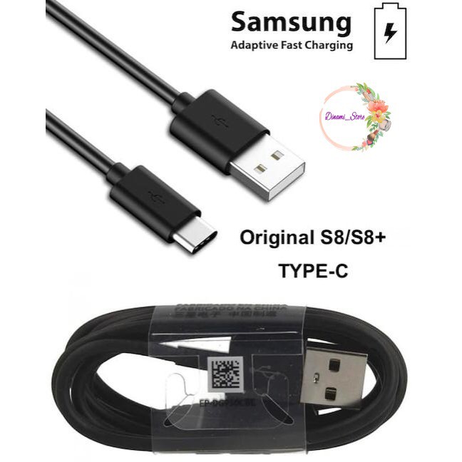 Kabel data Samsung Fast Charging tipe c usb original S8 S9 S9+ s10 s10+ Note8 note9 DST1804