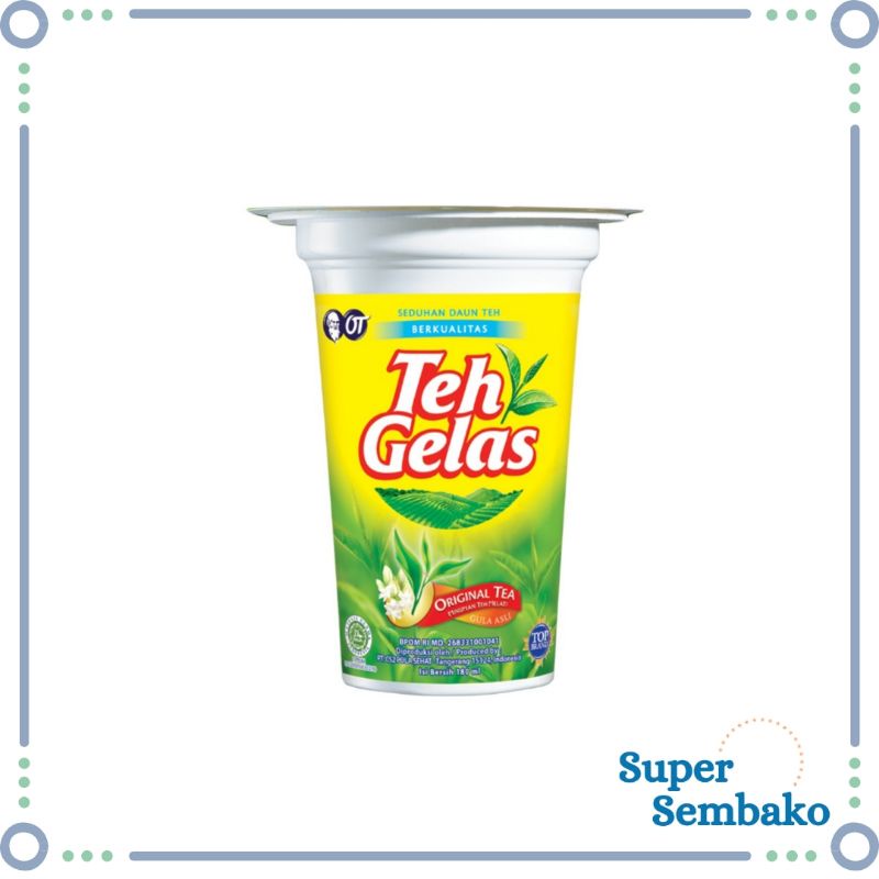 

TEH GELAS ORIGINAL TEA ORANGTUA RASA TEH MELATI 180ml