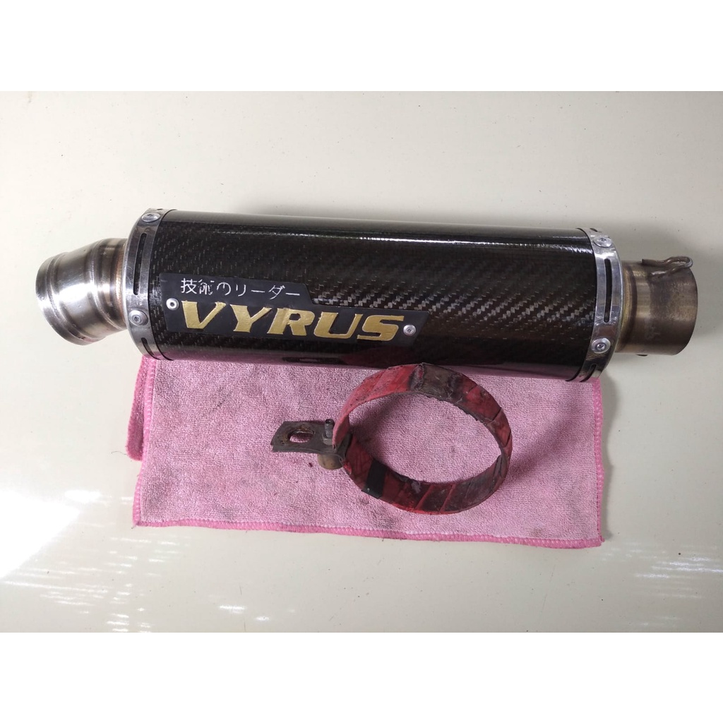 Silincer Knalpot R9 Vyrus Carbon