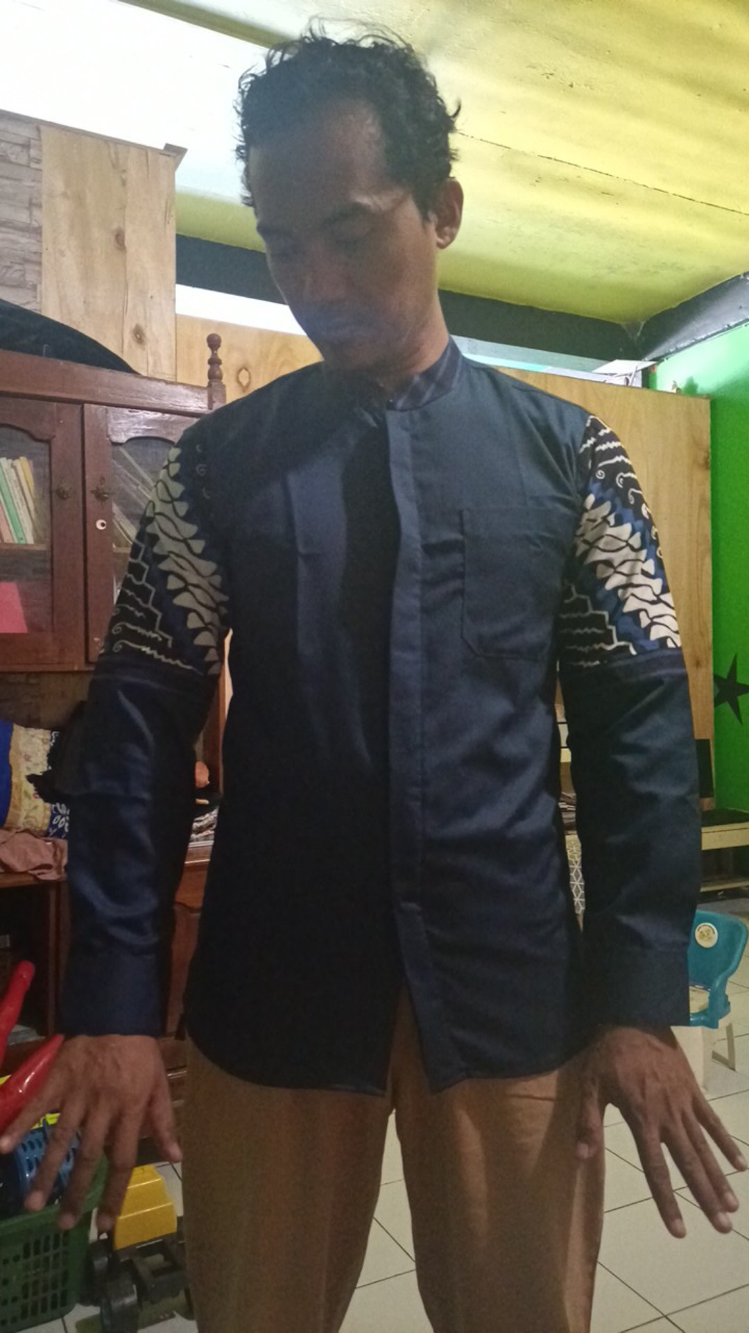 Maharaya | Kemeja Koko Batik Slimfit -  Bisa Custom Ukuran Anak - Xxs - Xxl - Xxxl