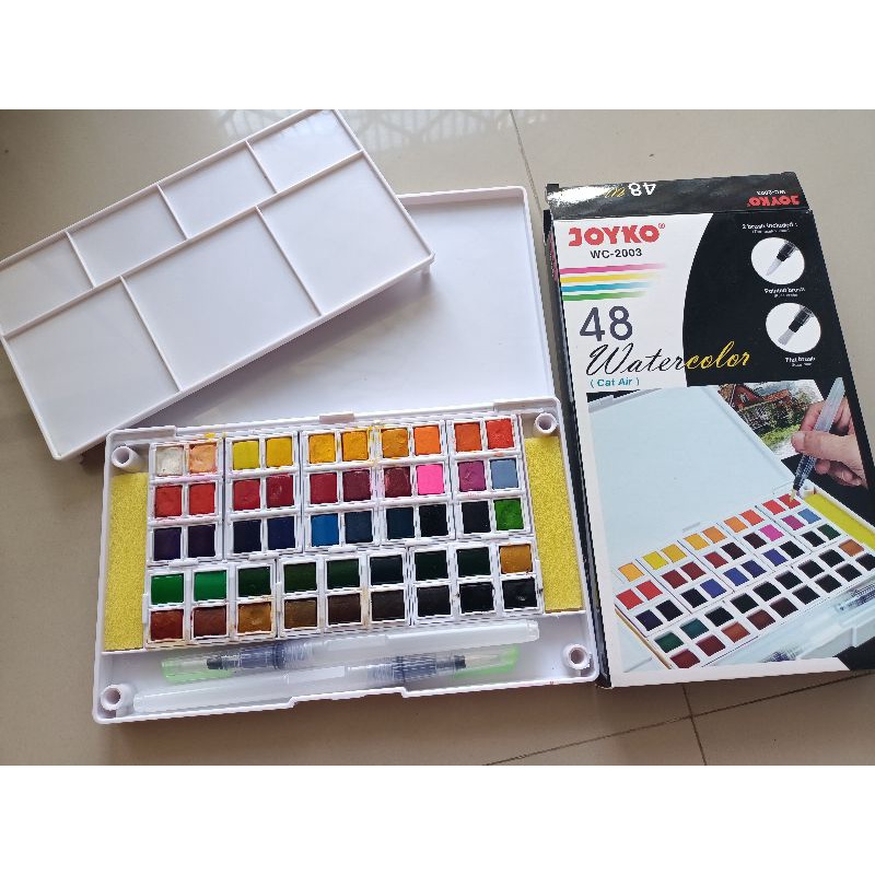 Joyko watercolor 48 colors WC-2003 (PRELOVED)