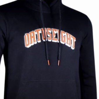 JAKET ORTUSEIGHT ORTUS SALA HOODIE - BLACK/ORTRANGE