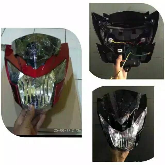 Kedok satria fu injeksi fi Reflektor depan satria fu injeksi fi lampu depan satria fu injeksi