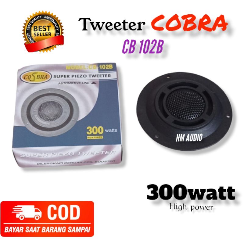 Tweeter Cobra tweter cobra bulat twiter cobra