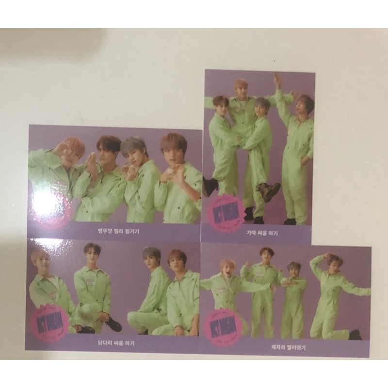 Game card nct dream 2021 Haechan renjun jaemin jeno sg21 SEASON’S GREETINGS nct dream photocard pc