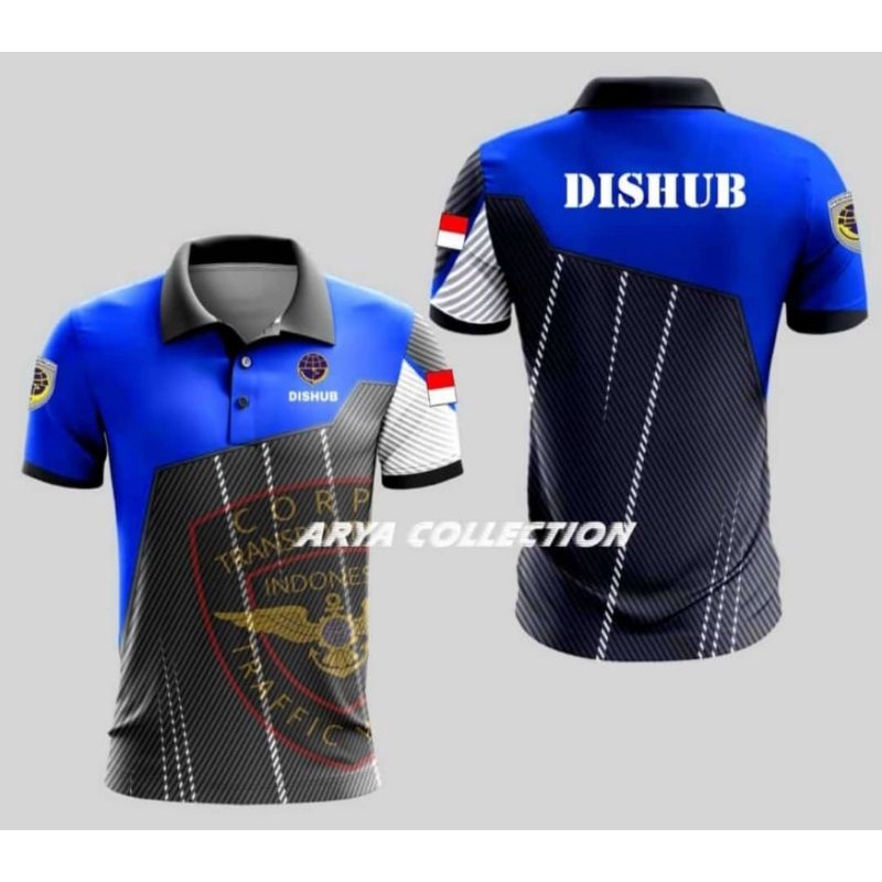 Kaos berkerah dishub