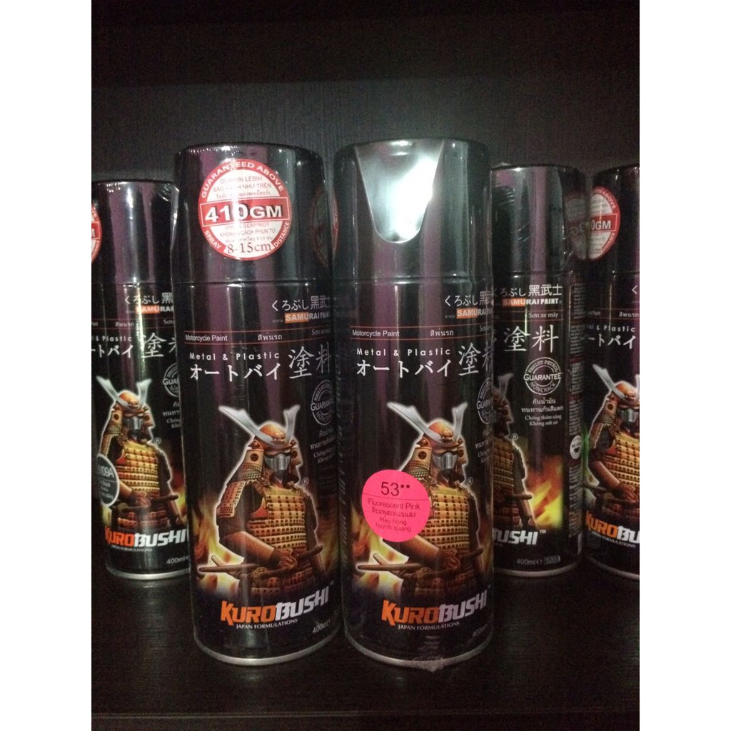 

PYLOX / PILOK / CAT SEMPROT SAMURAI - FLUORECENT PINK (53**) / WARNA STABILO