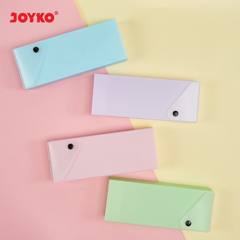 Kotak Pensil Joyko Pastel/Fruitzy/Gozzy