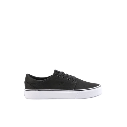 JUAL SEPATU CASUAL DC TRASE TX SE  BLACK / WHITE
