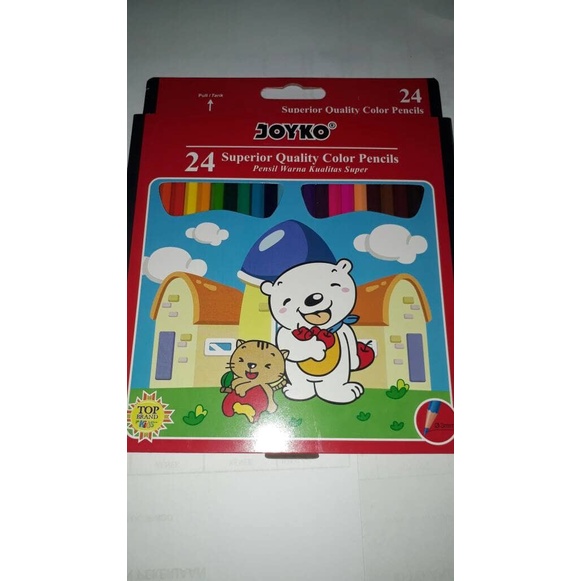 

Unik Pensil Warna Joyko 24 Gilaa!!!