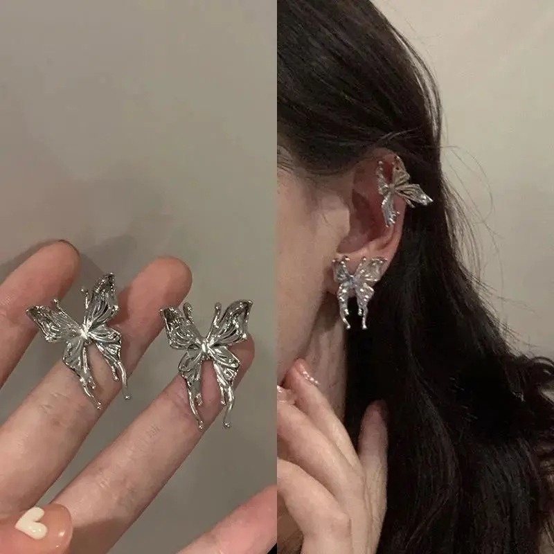 Anting Stud S925 Silver Needle Aksen Mutiara Gaya Korea Untuk Wanita