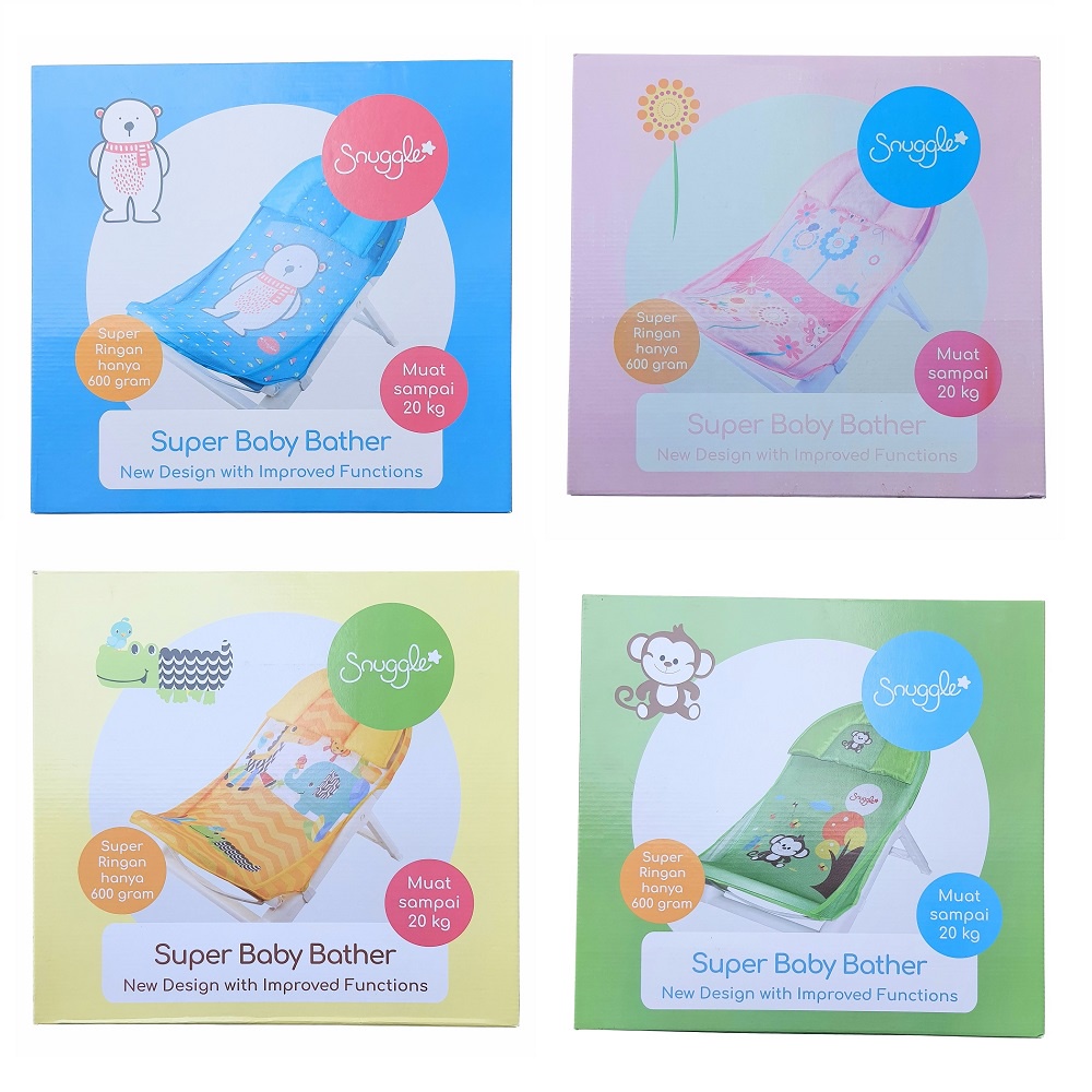 Snuggle Super Baby Bather by Crown Dudukan Sandaran Mandi Bayi