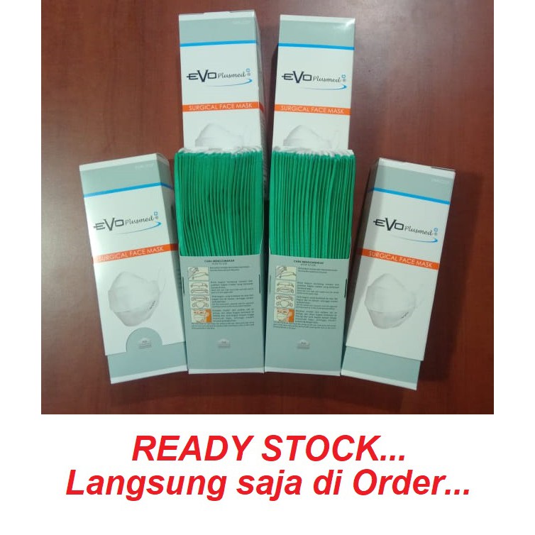 PER BOX 25 PCS MASKER ORIGINAM EVO PLUSMADE MIRIP N95