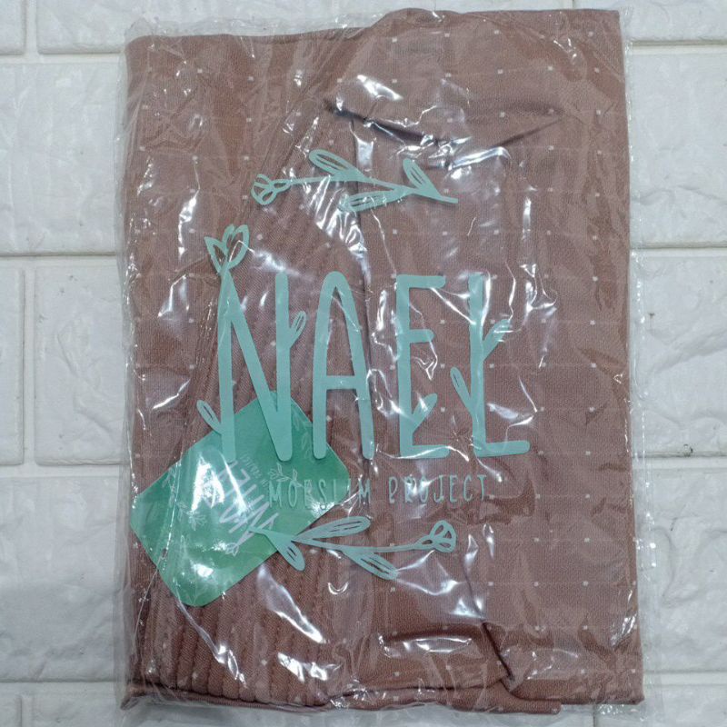 JILBAB INSTAN PAD AYRIN ALLINE OVAL POLOS-Milo