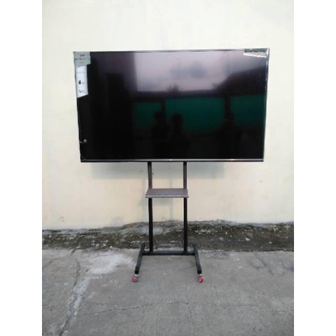 Bracket standing TV 32 40 43 50 55 Inch Braket Stand tv Breket Standing Roda Fleksibel