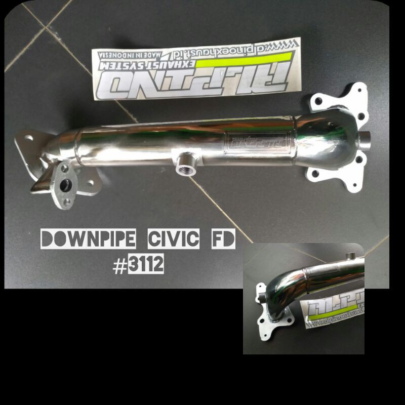 DOWNPIPE CIVIC FD ORIGINAL ALPINO EXHAUST
