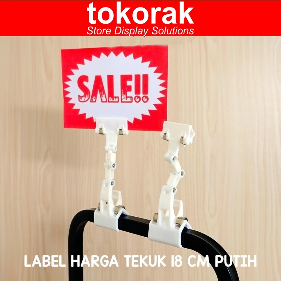 JEPITAN PENJEPIT LABEL HARGA TEKUK ROBOT OBRAL PER 5 PCS