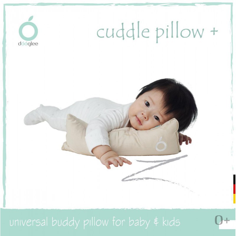 Dooglee Cuddle Pillow + Plus Bantal Guling Latex Bayi 0M+