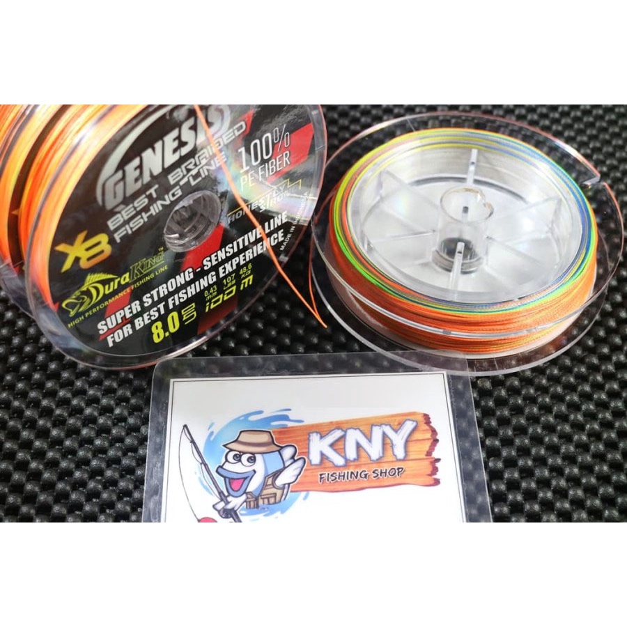 Benang Pancing Duraking Genesis PE 8 / 48.6 kg senar mancing IDOLA