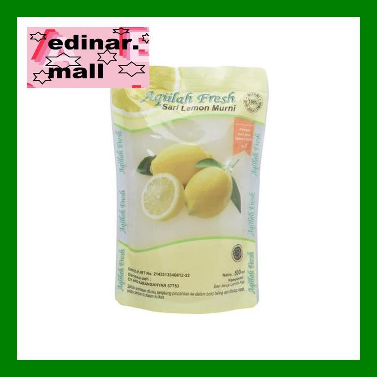 

Edvitxd Aqilah Sari Lemon Murni 100% 500 Ml S50Edd0