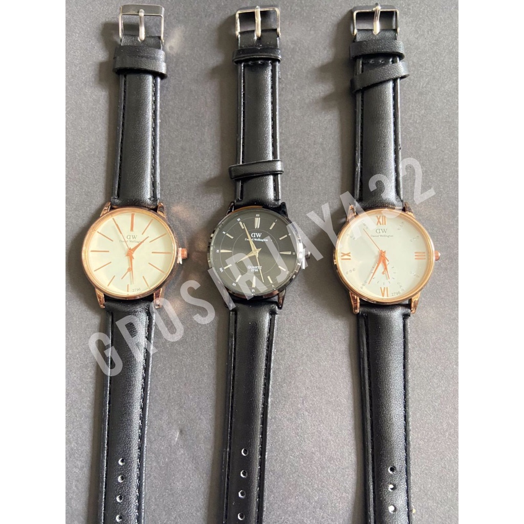 Jam tangan Couple martinez/Jam tangan analog quartz kalep sintesis PU