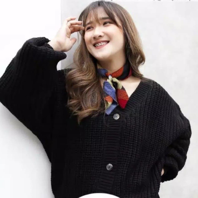 Belleza outlet baju rajut Cardigan rajut atasan wanita Gracia knit