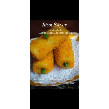 

Risolholic RISOL SAYUR PEDAS/ORIGINAL - 1 BOX
