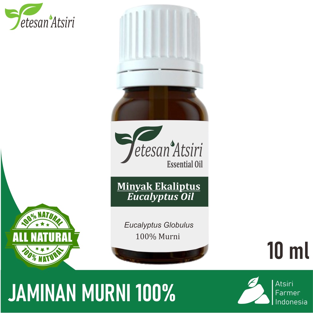 10ml minyak atsiri ekaliptus murni asli minyak essensial ekaliptus 10ml eucalyptus pure essential oil aromaterapi aromatherapy diffuser ruangan esensial oil 10 ml minyak ekaliptus murni minyak essensial ekaliptus 10 ml eucalyptus pure essential