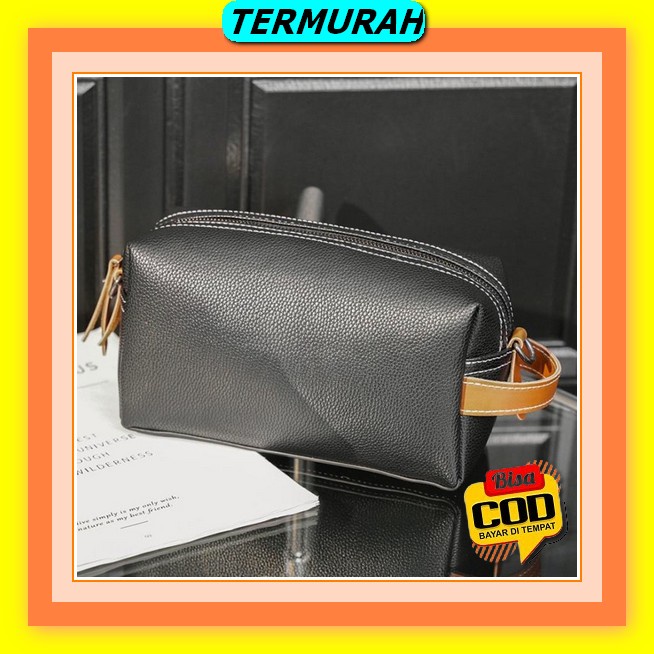 Dompet Panjang Pria Wanita Branded Original Dompet Kulit Hand Bag Cowok Tas Kecil Cowo Clucth Distro