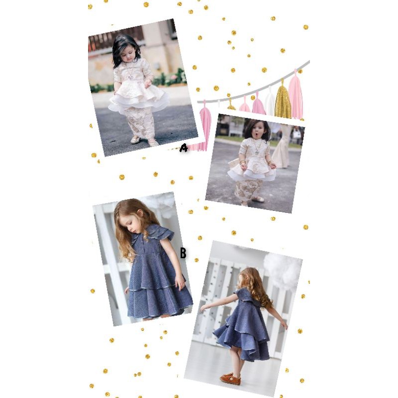 Pola instan /pola jiplak baju anak