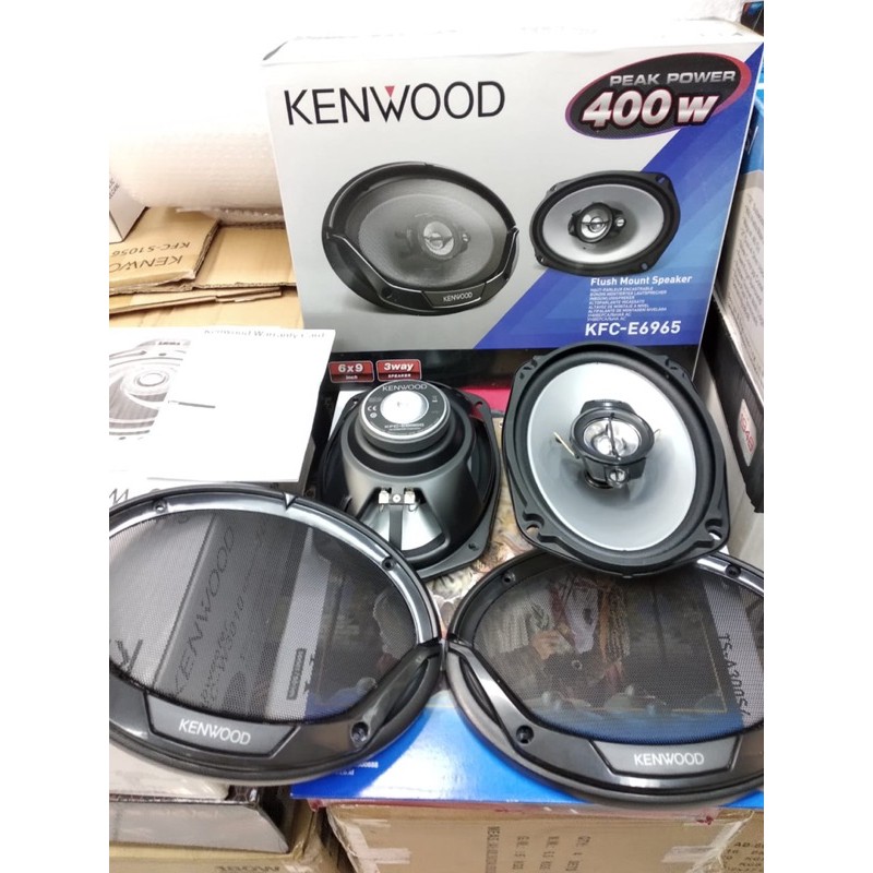 speaker oval 3 way kenwood kfc-6965