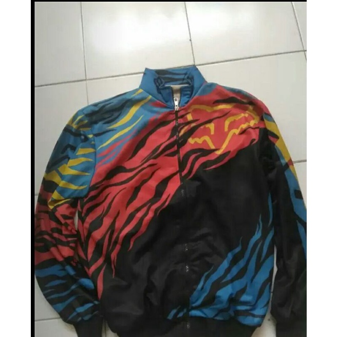 Jaket Fox printing