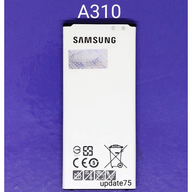 Baterai Samsung A3 2016 A310 A3-2016 EB-BA310ABE original