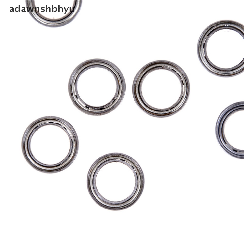 Adawnshbhyu 10pcs 6700ZZ 10x15x4mm Modle Sealed Metal Terlindung Ball Bearing