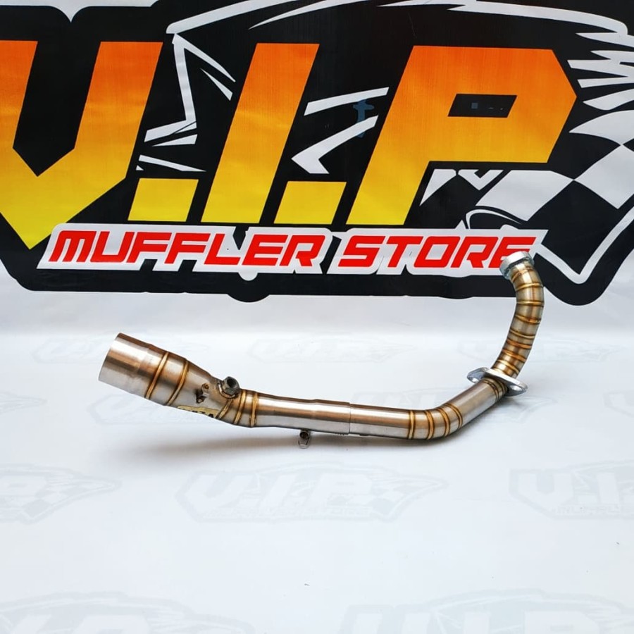 Leher Knalpot Racing HONDA FORZA 250 Full Stainless