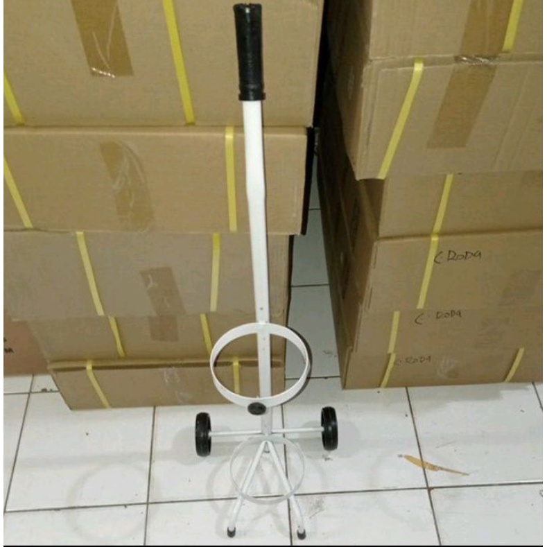 Troli Tabung Oksigen trolley tank oxigen 2 kubik dengan roda