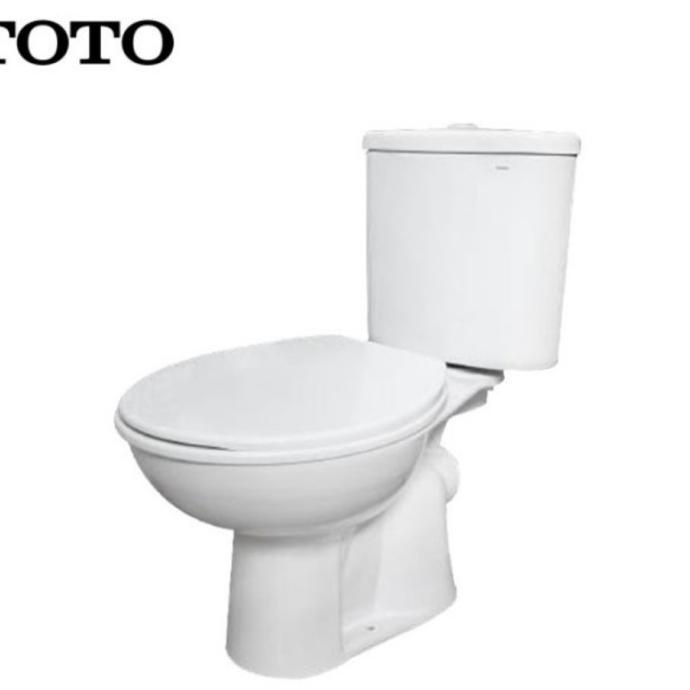 CLOSET DUDUK TOTO CW53JW SINGLE FLUSH WHITE DSS3645CE