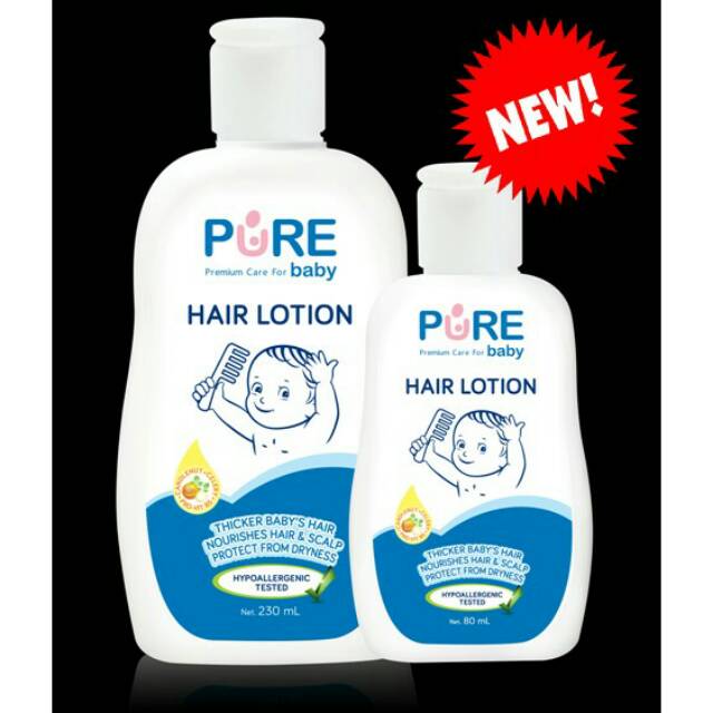 Pure Baby Hair Lotion Rambut