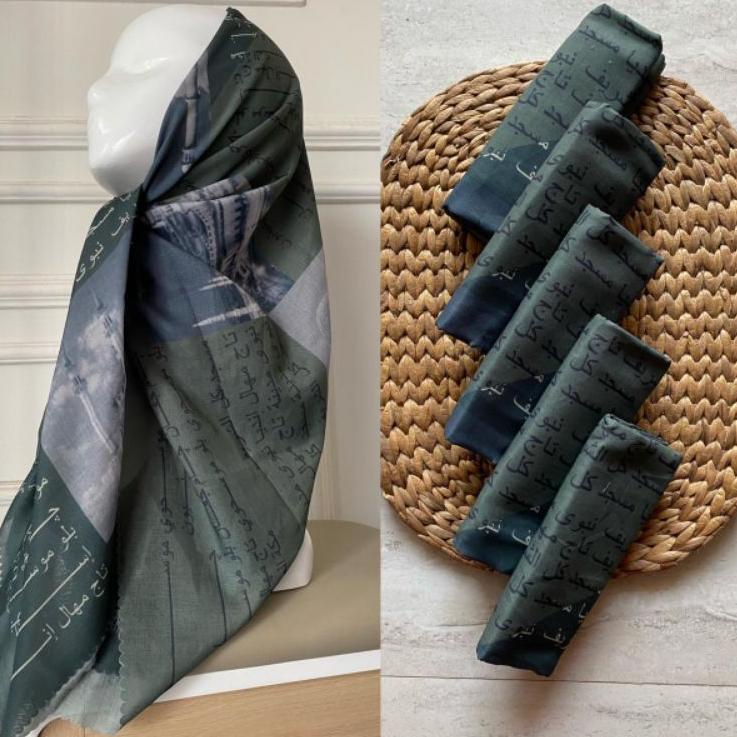 Pyb31au22ž– jilbab voal koran Arab tajmahal //jilbab voal bunga full Arab  //jilbab  voal aksara jaw