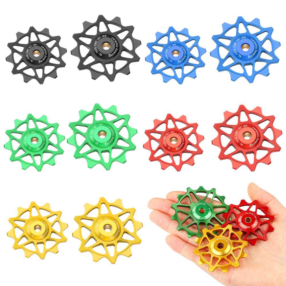 Suyo Pulley Rear Derailleur 12T 14T Bahan Aluminum Alloy Untuk Sepeda Gunung