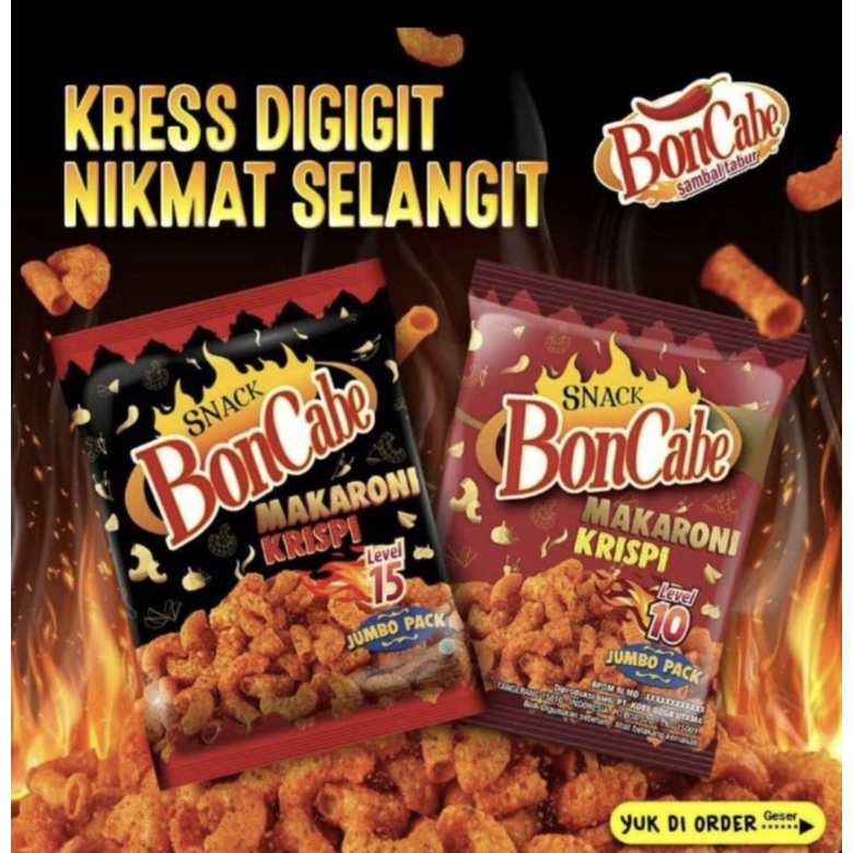 

makaroni bon cabe kemasan renteng