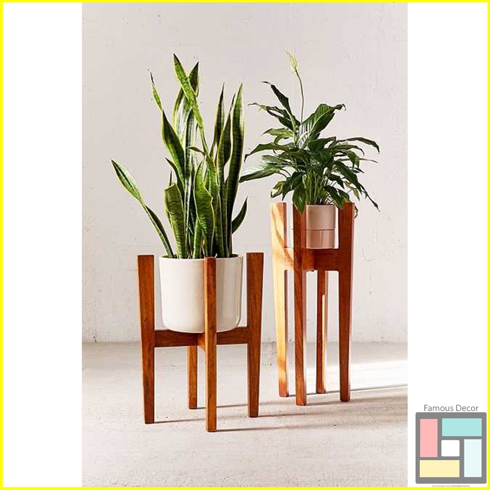 Standing Pot Pot Bunga Kayu Tatakan Pot Standing Planter Rak Bunga Kayu Planter Stand Dudukan Bunga