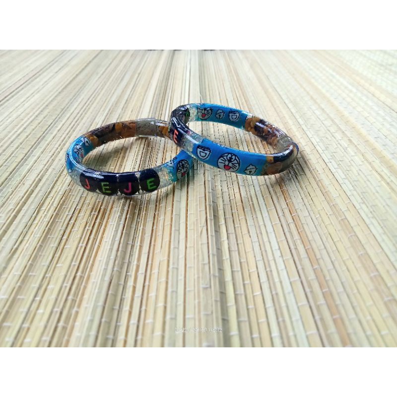 Gelang dlingo bangle doraemon biru muda
