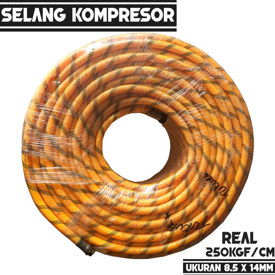 Selang Kompresor High Quality 250BAR / 250KGF - Ukuran 8.5mm x14mm - Panjang 100 meter